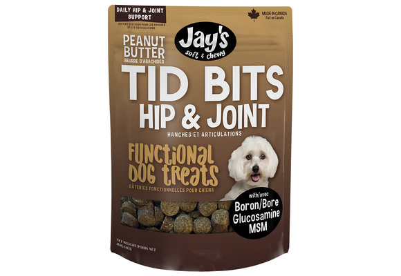 Jay’s Peanut Butter Tid Bits Hip & Joint Dog 454 g