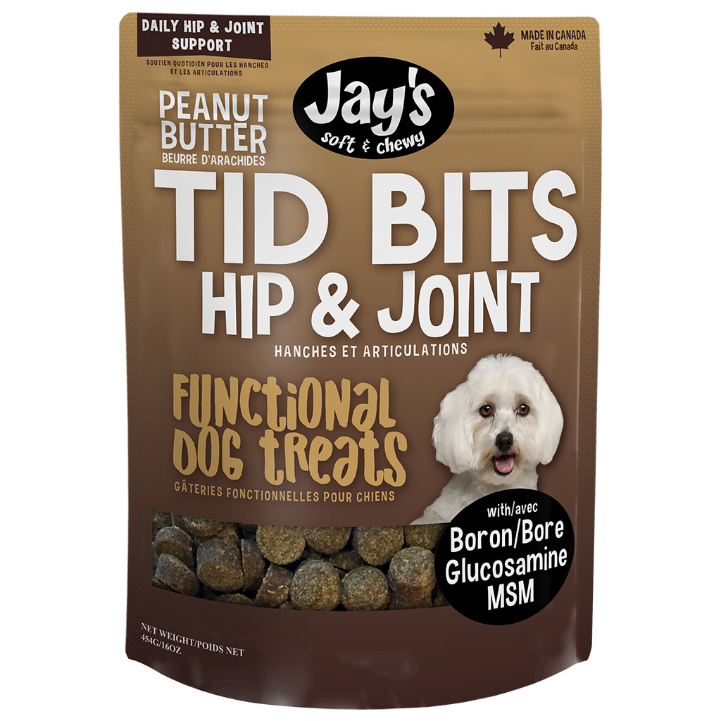 Jay’s Peanut Butter Tid Bits Hip & Joint Dog 454 g