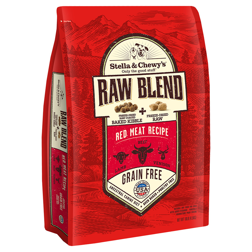 Stella and chewy's top raw blend kibble