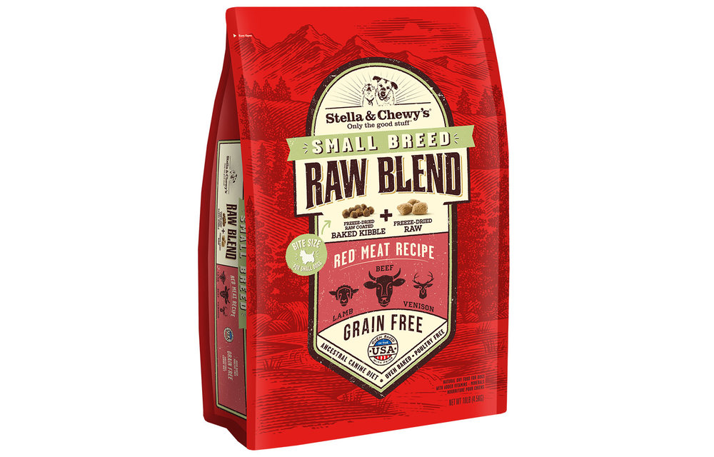 Stella & Chewy's Raw Blend Sml Breed Red Meat Dog 10 lb