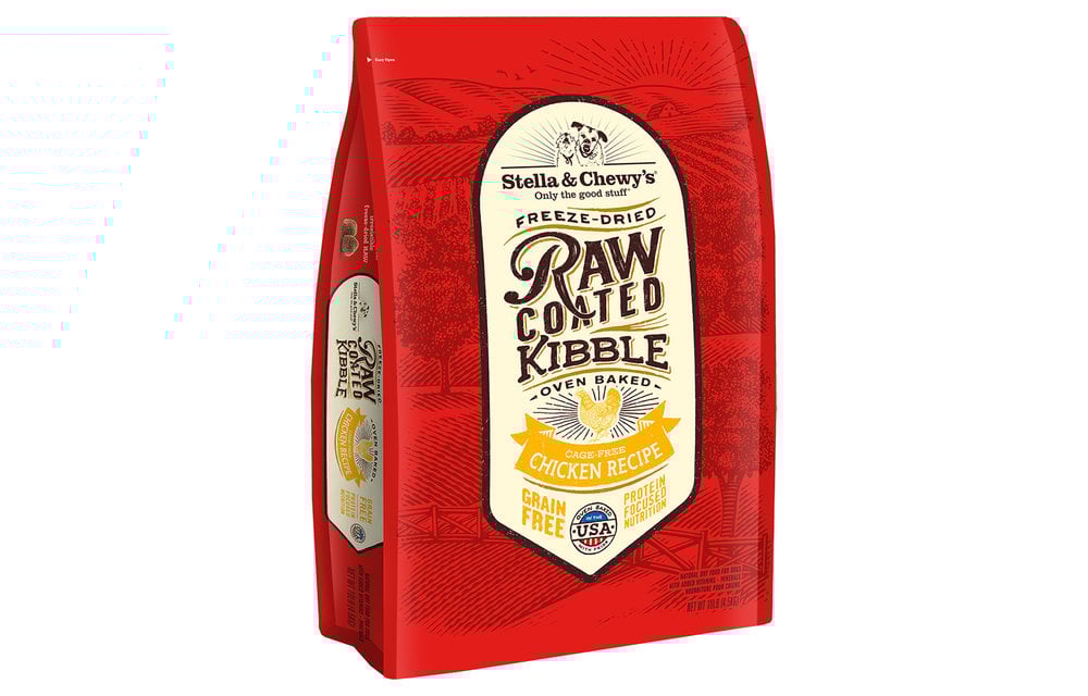 Stella & Chewy's Raw Coated Kibble Chicken Dog 3.5 lb