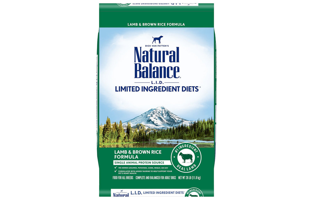 Natural Balance LID Lamb & Brown Rice Dog 26 lb