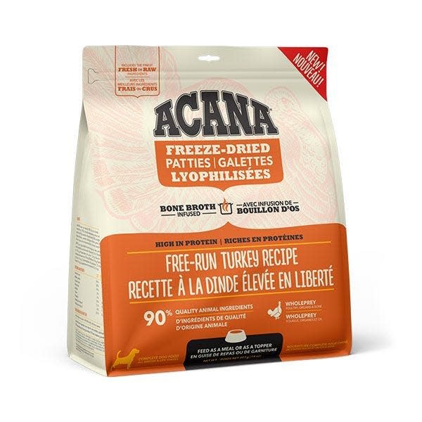 Acana Patties Free-Run Turkey Recipe Dog 397 g