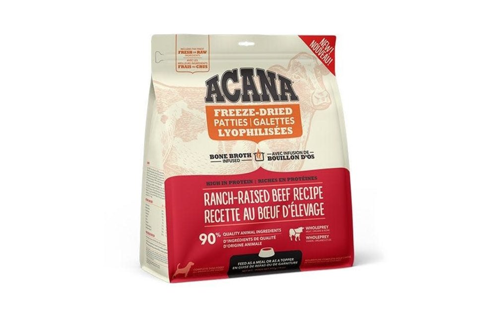 Acana Patties Ranch-Raised Beef Recipe Dog 397 g