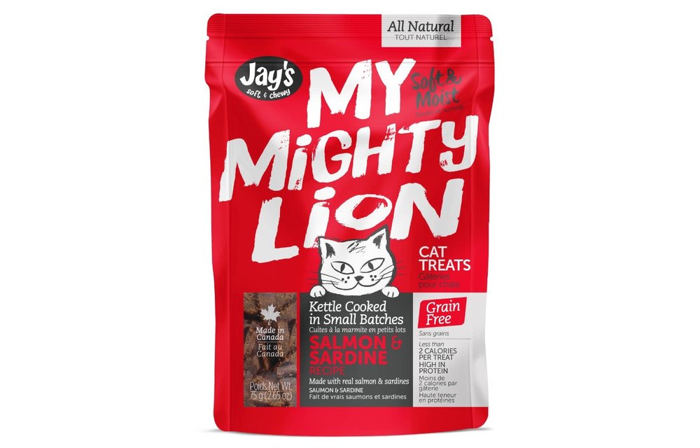 Jay's My Mighty Lion Salmon & Sardine 75 g