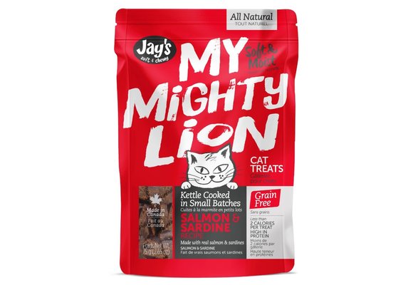 Jay's My Mighty Lion Salmon & Sardine Cat 75 g