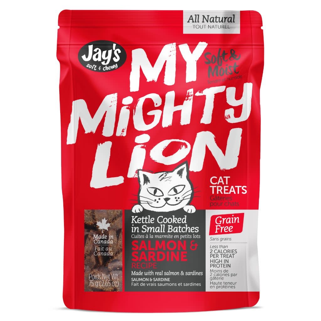 Jay's My Mighty Lion Salmon & Sardine Cat 75 g