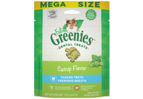 Greenies Feline Catnip Flavor Cat 4.6 oz