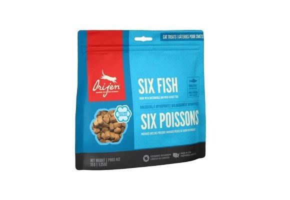 Orijen Six Fish Treats Cat 35 g