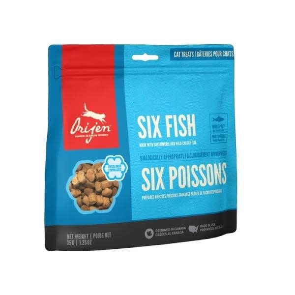 Orijen Six Fish Treats Cat 35 g
