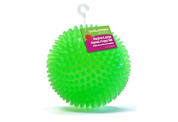 Gnawsome Squeak and Light Ball 4.5"