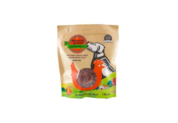 Silver Spur Chicken Breast  Strips Dog 452 g