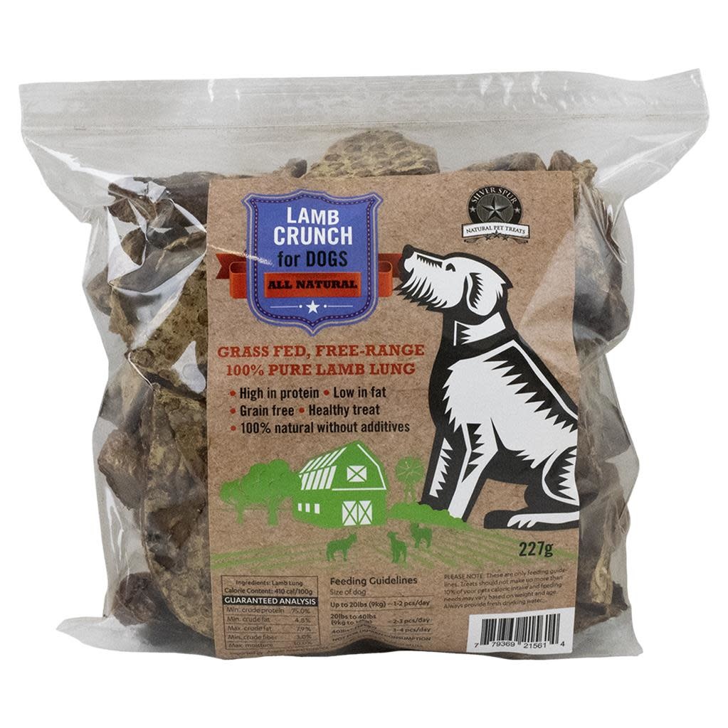 Silver Spur Lamb Lung Crunch Dog 227 g