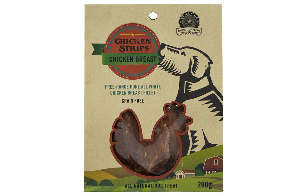 Silver Spur Chicken Jerky Dog 200 g