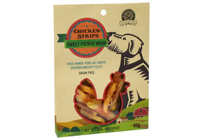 Silver Spur Chicken Wrapped Sweet Potato Dog 85 g