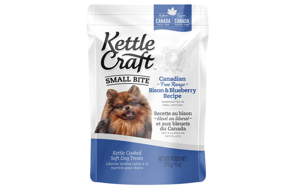 Kettle Craft Bison & Blueberry Sm Dog 6 oz