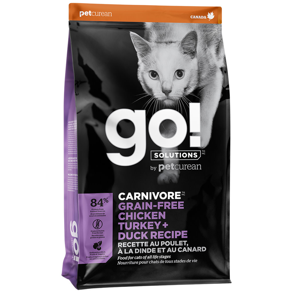 Go! Carnivore GF Chicken, Turkey & Duck Cat 3 lb