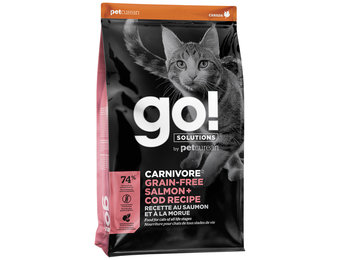 GO! Carnivore GF Salmon & Cod Cat 8 lb