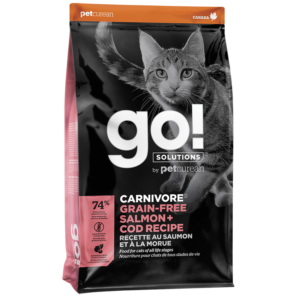 GO! Carnivore GF Salmon & Cod Cat 8 lb