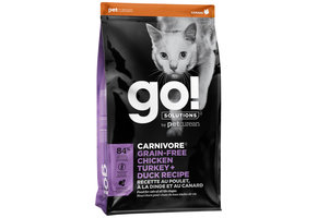 GO! Carnivore GF Chicken, Turkey & Duck Cat 8 lb