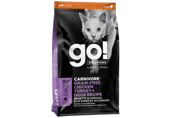 GO! Carnivore GF Chicken, Turkey & Duck Cat 8 lb