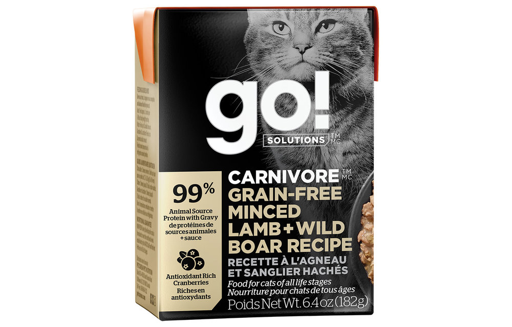 GO! Carnivore Lamb & Wild Boar Cat 6.4 oz