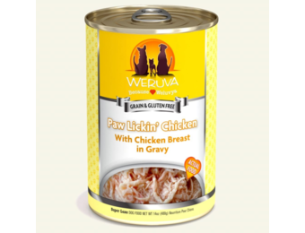 Weruva Dog Paw Lickin' Chicken Dog 14 oz