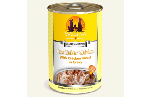 Weruva Dog Paw Lickin' Chicken Dog 14 oz