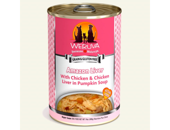 Weruva Amazon Liver Dog 14 oz