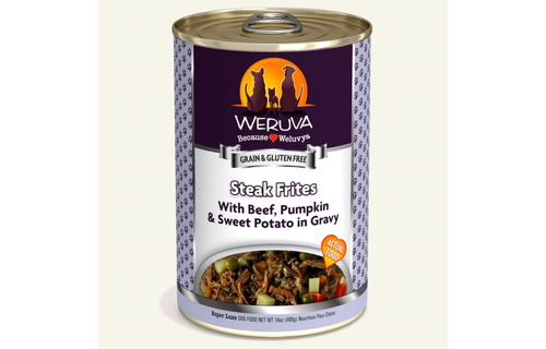 Weruva Steak Frites Dog 14 oz