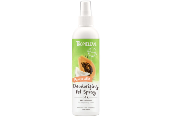 TropiClean Papaya Deodorizing Pet Spray 8 oz