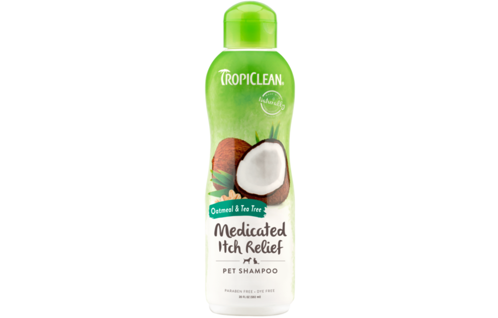 TropiClean Oatmeal & Tea Tree Oil Shampoo 20 oz
