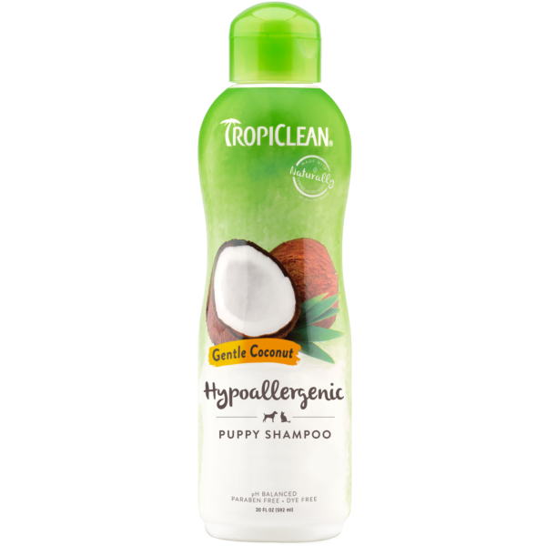 TropiClean Gentle Coconut Hypoallergenic Shampoo Puppy 20 oz