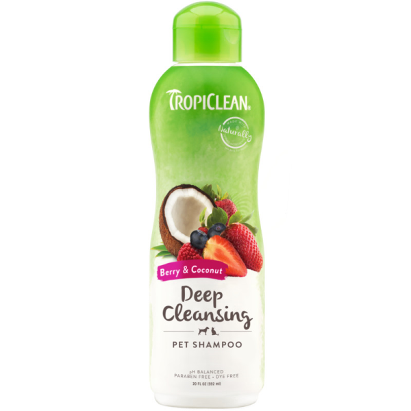 TropiClean Berry & Coconut Shampoo 20 oz