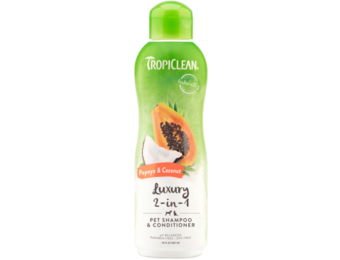 TropiClean Papaya & Coconut Shampoo 20 oz
