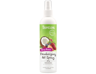 TropiClean Berry Fresh Deodorizing Pet Spray 8 oz