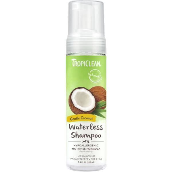 TropiClean Waterless Hypoallergenic All Shampoo 8 oz