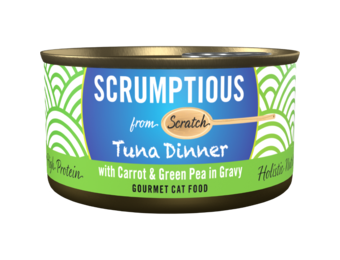 Scrumptious Tuna w/Carrot & Green Pea Cat 80 g
