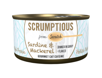 Scrumptious Sardines & Mackerel Cat 2.8 oz