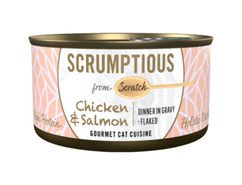 Scrumptious Chicken & Salmon Cat 2.8 oz