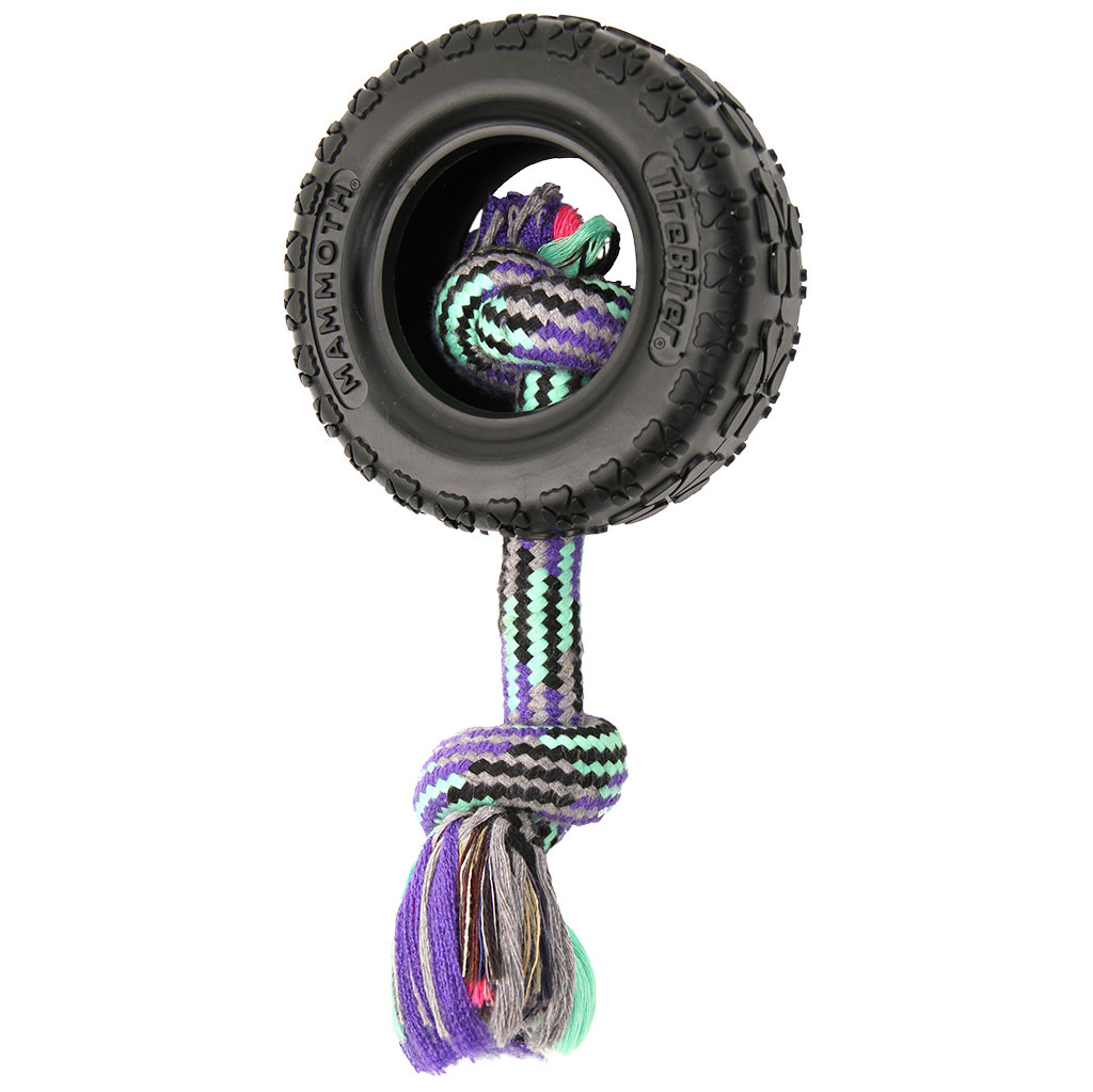Mammoth tire biter with cheap rope