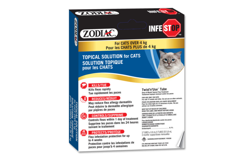 Zodiac Infestop Cat Over 4 kg