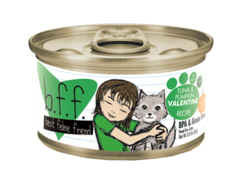 BFF Tuna & Pumpkin Valentine Cat 3 oz