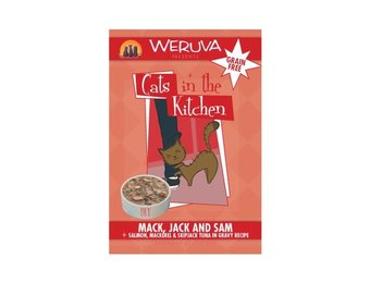 Cats in the Kitchen Mack Jack & Sam Cat 3 oz