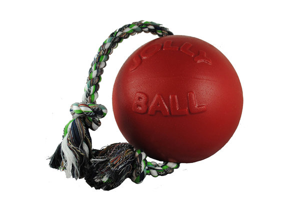 Jolly Ball Romp n Roll Red 4.5