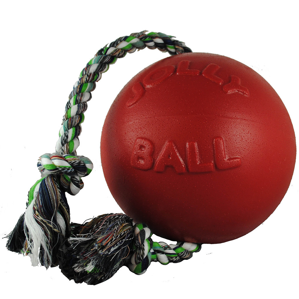 Jolly Ball Romp n Roll Red 4.5