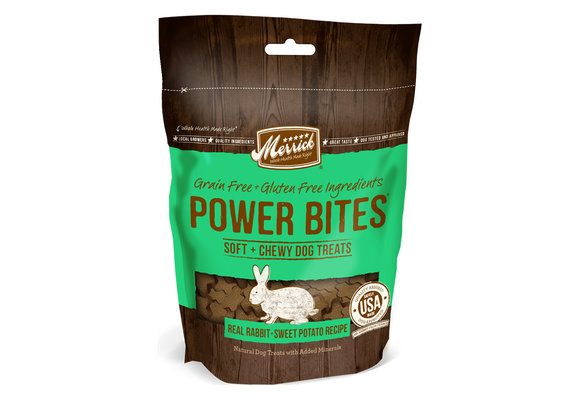 Merrick Power Bites Rabbit Recipe Dog 6 oz