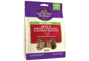 Old Mother Hubbard Soft & Tasty Beef & Sweet Potato Mini Dog 8 oz