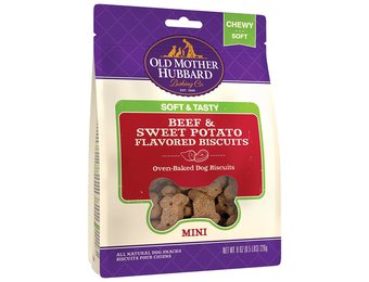 Old Mother Hubbard Soft & Tasty Beef & Sweet Potato Mini Dog 8 oz