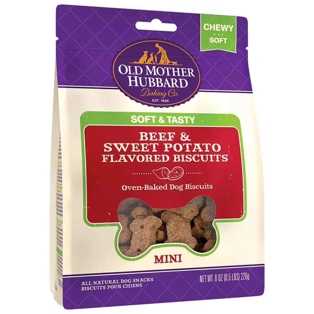 Old Mother Hubbard Soft & Tasty Beef & Sweet Potato Mini Dog 8 oz
